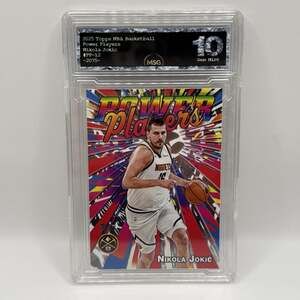Topps 2025-26 Nikola Jokić Power Players Insert Card #PP-12 NBA Nuggets Graded
